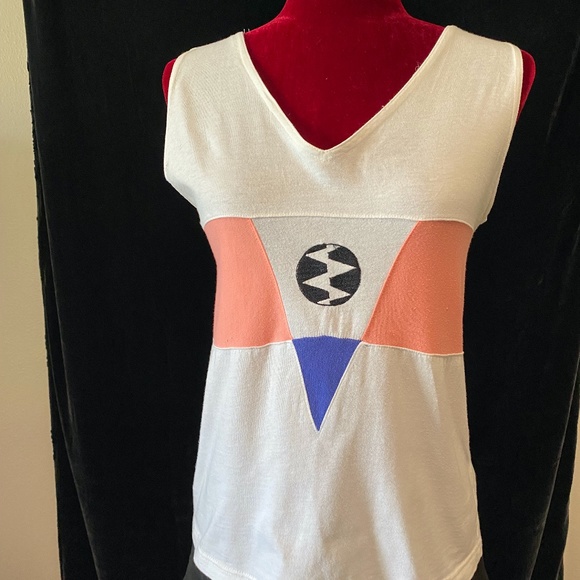 JAMIE SADOCK-IXSPA Women's Sleeveless Golf Top Shirt Blouse - Picture 2 of 5